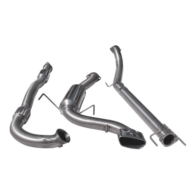 Ligne d'Echappement "Turboback" 3" pour Opel Astra H VXR