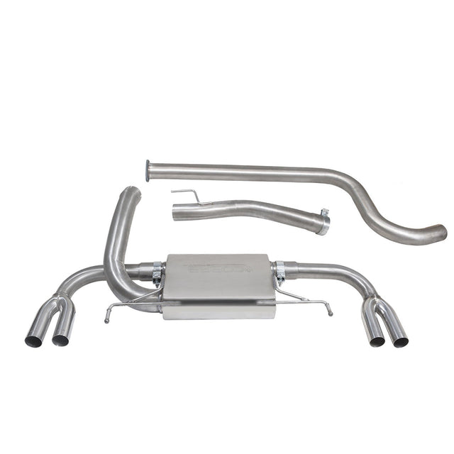 Vauxhall Astra J VXR Non Resonated Cat Back Sports Exhaust VX23