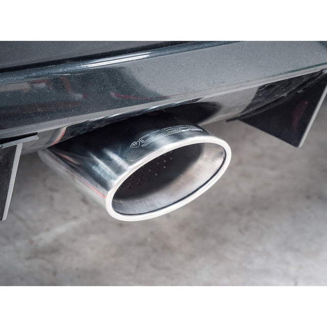 Silencieux d'Echappement Arrière Venom pour Opel Corsa D 1.4 Turbo Black Edition (12-14)