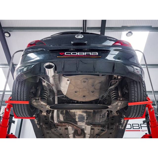 Silencieux d'Echappement Arrière Venom pour Opel Corsa D 1.4 Turbo Black Edition (12-14)