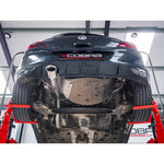 Silencieux d'Echappement Arrière Venom pour Opel Corsa D 1.4 Turbo Black Edition (12-14)