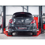 Silencieux d'Echappement Arrière Venom pour Opel Corsa D 1.4 Turbo Black Edition (12-14)