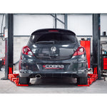 Silencieux d'Echappement Arrière Venom pour Opel Corsa D 1.4 Turbo Black Edition (12-14)