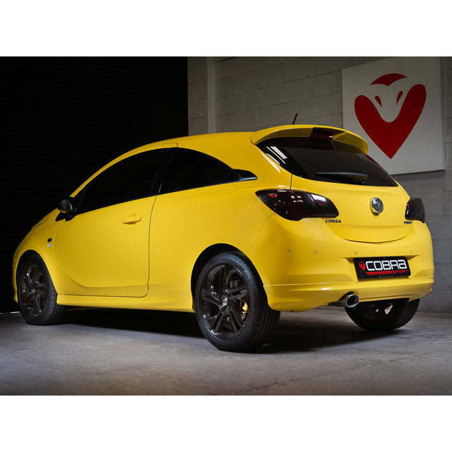Silencieux d'Echappement Arrière pour Opel Corsa E 1.0 Turbo (15-19)