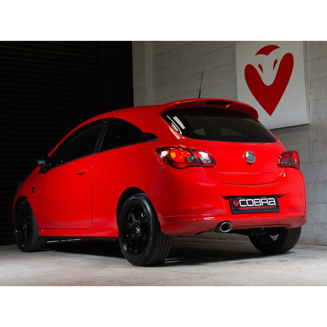Silencieux d'Echappement Arrière pour Opel Corsa E 1.4 N / A (15-19)