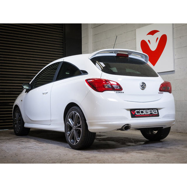 Silencieux d'Echappement Arrière pour Opel Corsa E 1.4 Turbo (15-19)