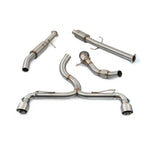Ligne d'Echappement "Turboback" avec Décatalyseur pour Toyota GR Yaris 1.6