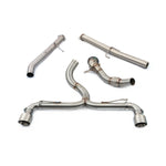 Ligne d'Echappement "Turboback" avec Décatalyseur pour Toyota GR Yaris 1.6