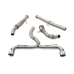 Ligne d'Echappement "Turboback" avec Décatalyseur pour Toyota GR Yaris 1.6