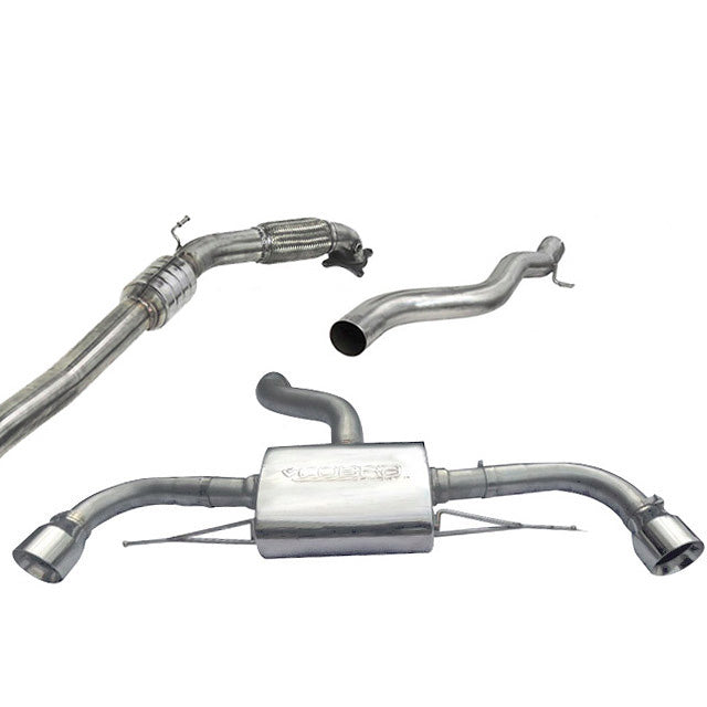 Ligne d'Echappement "Turboback" pour Audi TT (MK2) 2.0 TFSI (Quattro) 2012-14