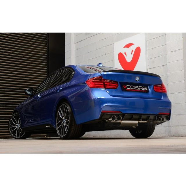 BMW 320D M Sport LCI Quad Exit Exhaust Conversion by Cobra Sport