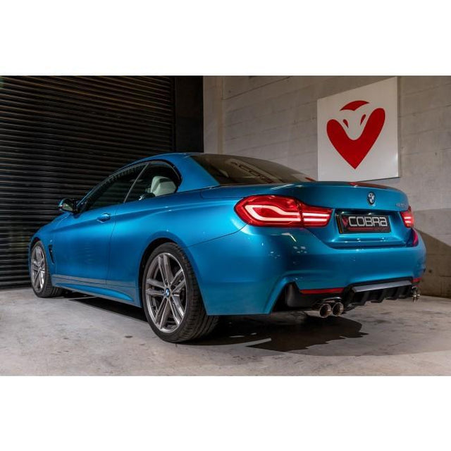 BMW 420D Quad Exit Performance Exhaust