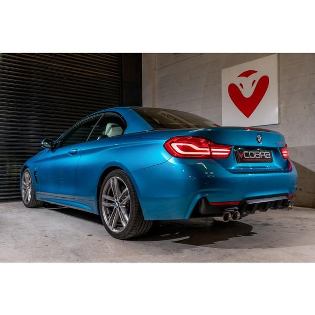 BMW 420D Quad Exit Performance Exhaust