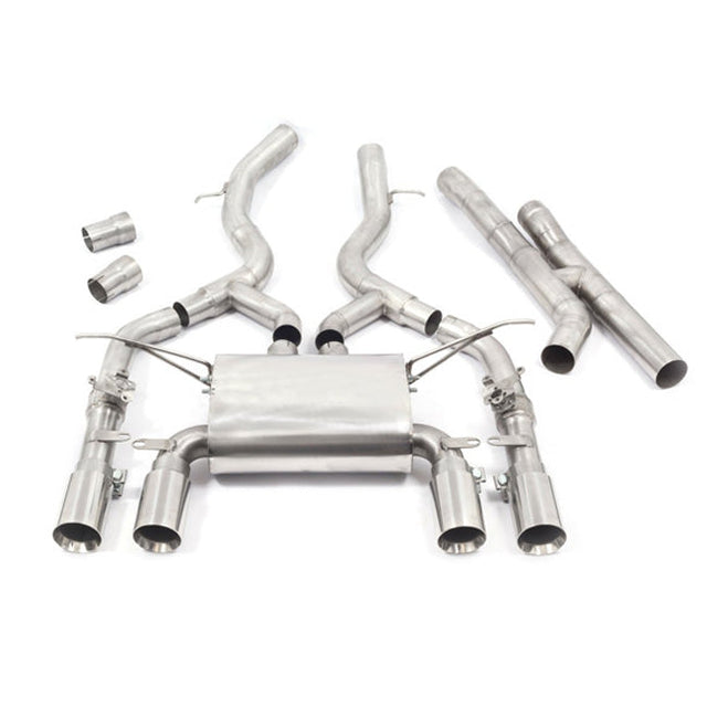 BMW M3 (F80) Secondary Cat Back Valved Cobra Sport Exhaust - BM103