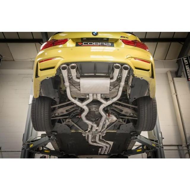 Ligne d'Echappement "Turboback" 3" avec Valve pour BMW M4 (F82)