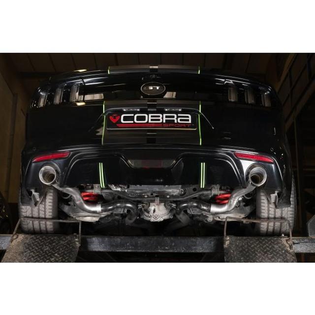 Ligne d'Echappement "Axleback" 2.5" Venom pour Ford Mustang 5.0 V8 GT Convertible (2015-18)