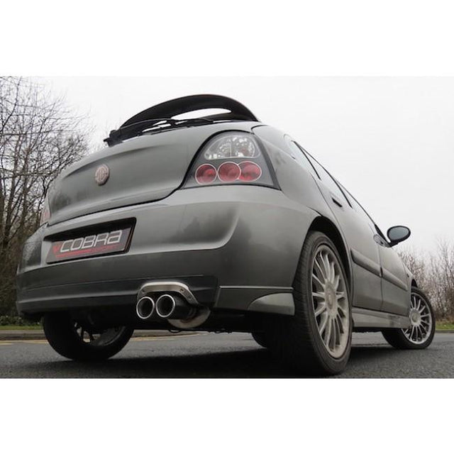 MG ZR Sports Exhaust Fitted