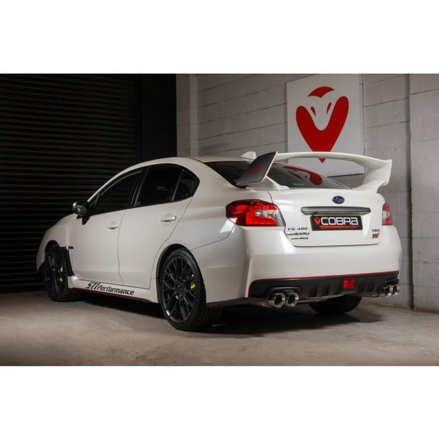 Subaru WRX STI Resonated Sports Cat Turbo Back Performance Exhaust