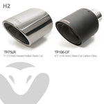 Ligne d'Echappement "Catback" pour Nissan 370Z (Y-Pipe, Intermédiaire Central & Silencieux Arrière)