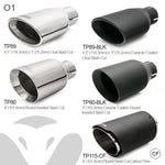 VW Golf R Mk7 Cobra Sport Exhaust Tailpipe Options O1
