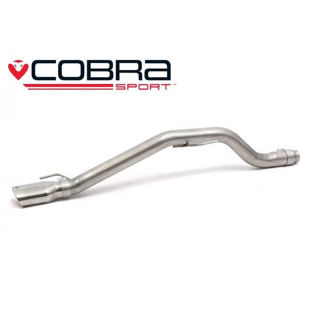 Vauxhall Corsa E 1.0 Turbo Venom Rear Performance Exhaust - VZ30