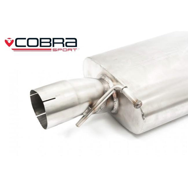 VW Golf R Mk6 Turbo Back Cobra Exhaust - Resonated Section