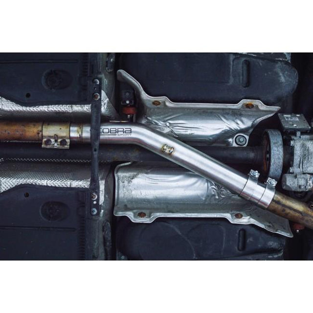 VW Golf R Mk7 / 7.5 Resonator Delete Cobra Exhaust - VW81