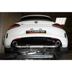 VW Scirocco R Resonated Cat Back Performance Exhaust