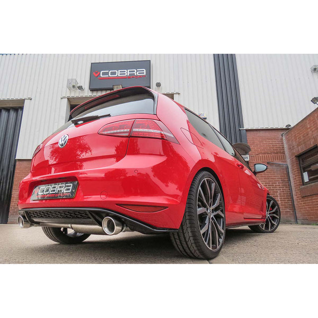 Ligne d'Echappement "Catback" pour VW Golf GTI (MK7) 2.0 TSI (5G) (12-17)